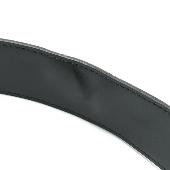 LOUIS VUITTON Louis Vuitton Monogram Santur LV Initial Belt Reversible #90 90... - Picture 5 of 8